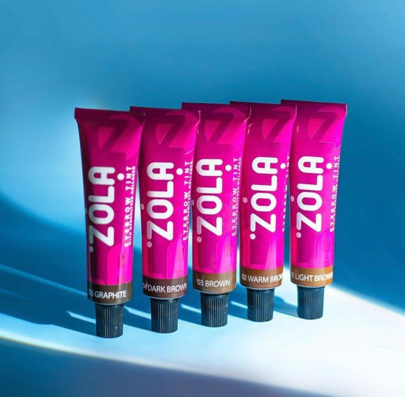 Zola Brow Tint Dark Brown 15 ml