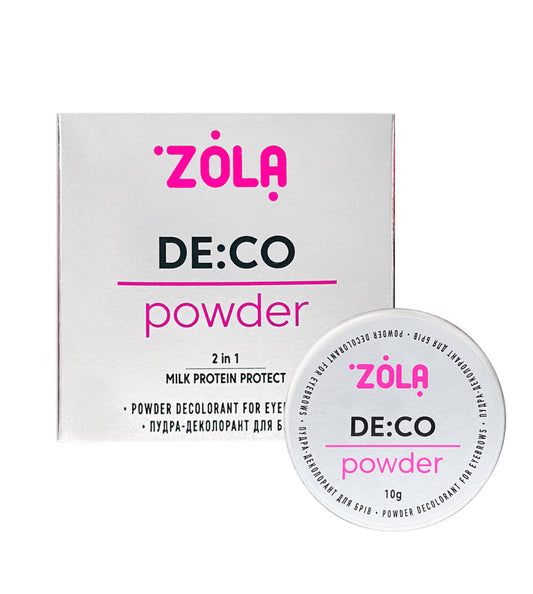 ZOLA-DECO POWDER POUDRE DÉCOLORANTE À SOURCILS